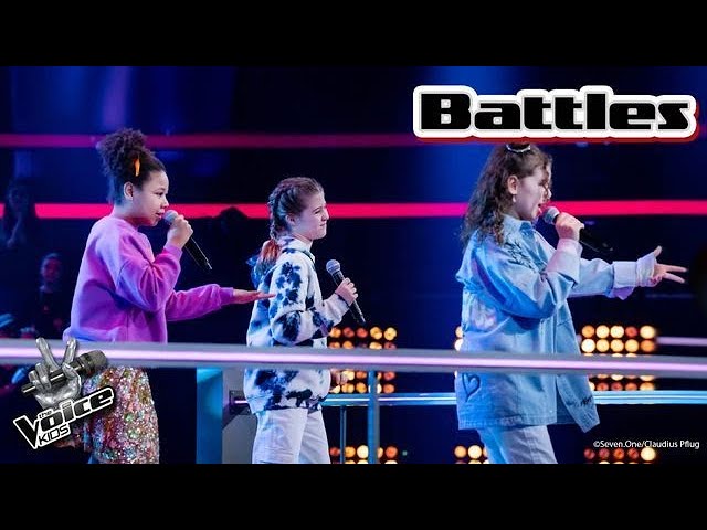 P!nk - "Never Gonna Not Dance Again" (Maleen vs. Malya vs. Nahla) | Battles | The Voice Kids 2024