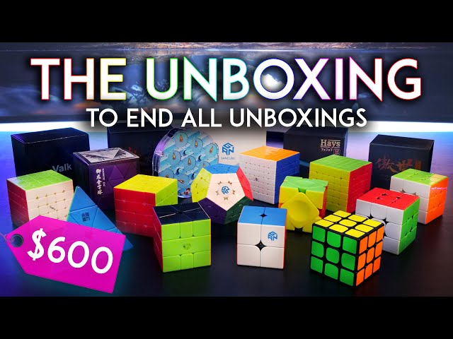 EVERY WCA PUZZLE UNBOXED AND EXPLAINED ($600+)