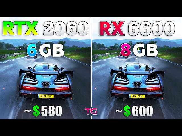 RX 6600 vs RTX 2060 Test in 10 Games l 1080p
