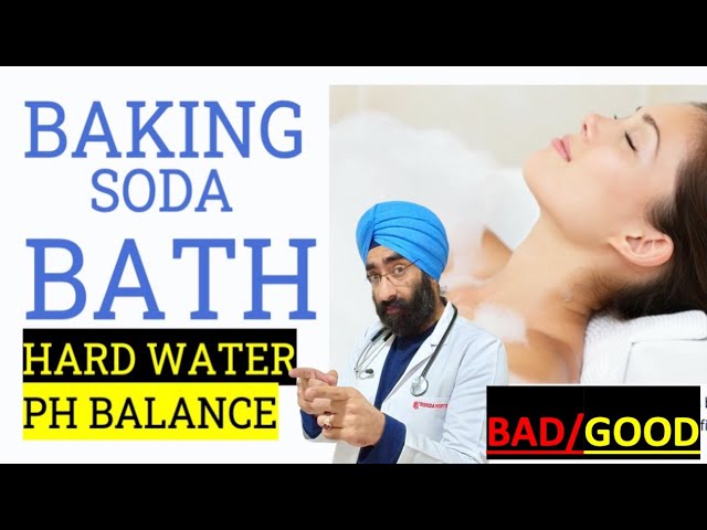 Is Baking Soda Good For Skin & Hair | Hard Acidic Water Problems |  Dr.Education