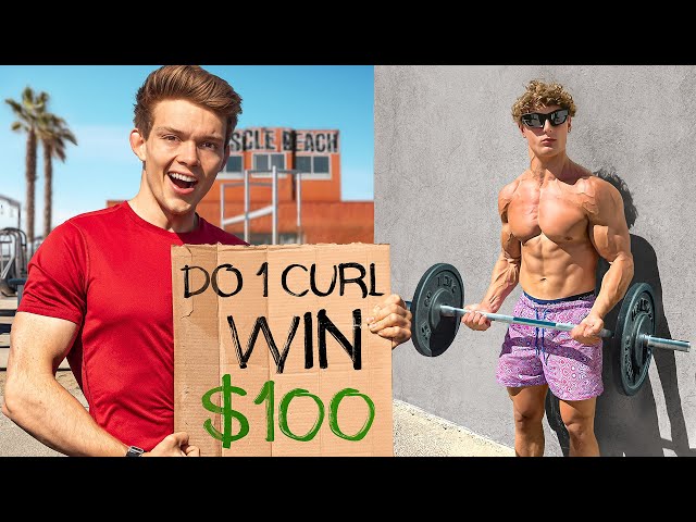 Beat The Impossible Curl, Win $100!