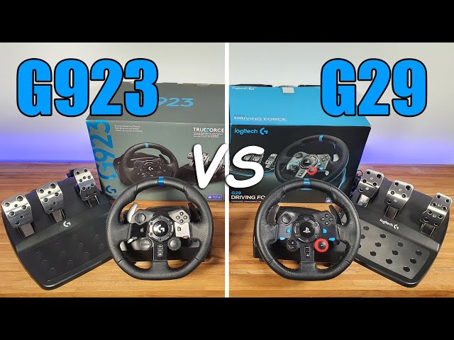 Logitech G923 vs G29 Is It Worth Upgrading?