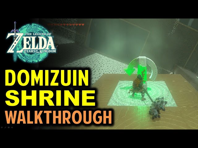 Domizuin Shrine Puzzle & Chests: A Prone Pathway Walkthrough | Legend of Zelda: Tears of the Kingdom
