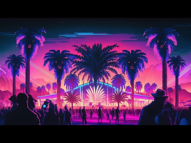 Synthwave but you’re at a festival