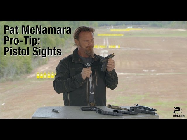 Pat McNamara Pro-Tip: Pistol Sights