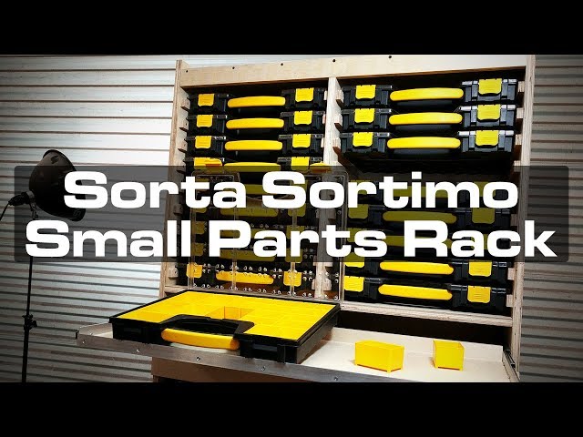 Sorta Sortimo Small Parts Rack & Sorting Station