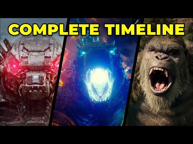 Complete Godzilla x Kong: Monsterverse Timeline