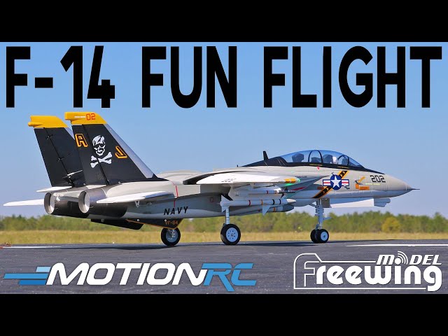 Fun Friday Flying with the Freewing Twin 64mm F-14 Tomcat | Motion RC