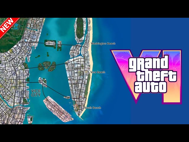 Our First Look at VICE CITY in GTA 6 (Map Preview)