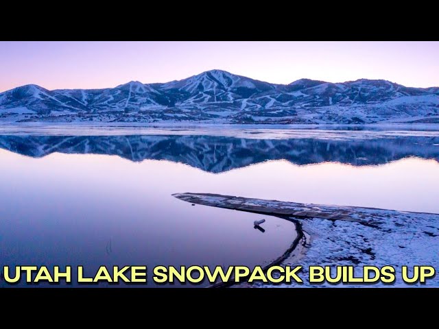 Utah Water Update as Snowpack Builds Up.