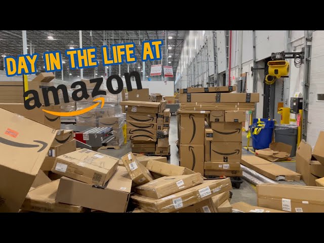 What It's Like Working At An Amazon Sort Center Warehouse (INSIDE FOOTAGE)