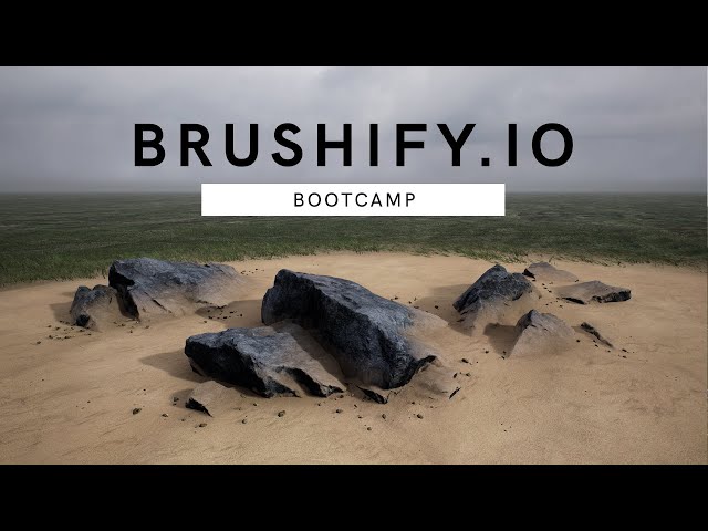 Brushify: Bootcamp - Runtime Virtual Texturing (RVT) for Landscapes, Object Blending and Roads (UE4)