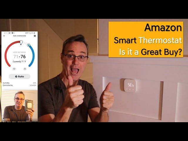 Amazon Smart Thermostat Review & Installation