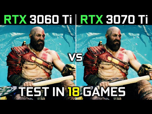 RTX 3060 Ti vs RTX 3070 Ti | Test in 18 Games | 1080p & 1440p | How Big Is The Difference? | 2023