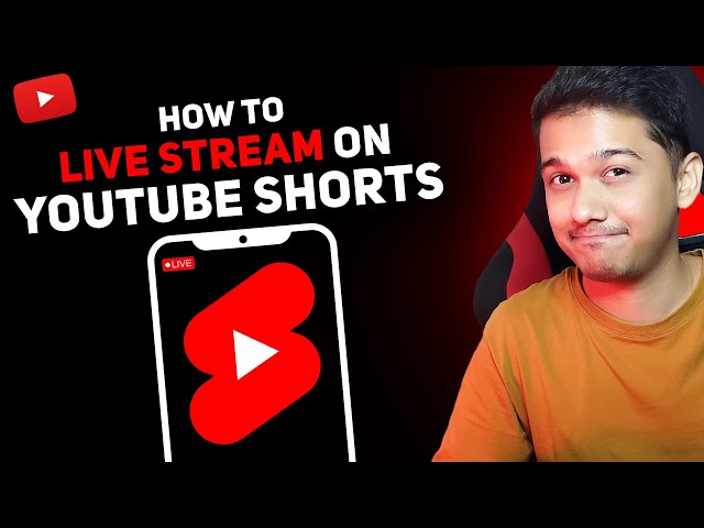 How to Live Stream on Youtube Shorts Feed | Vertical Live