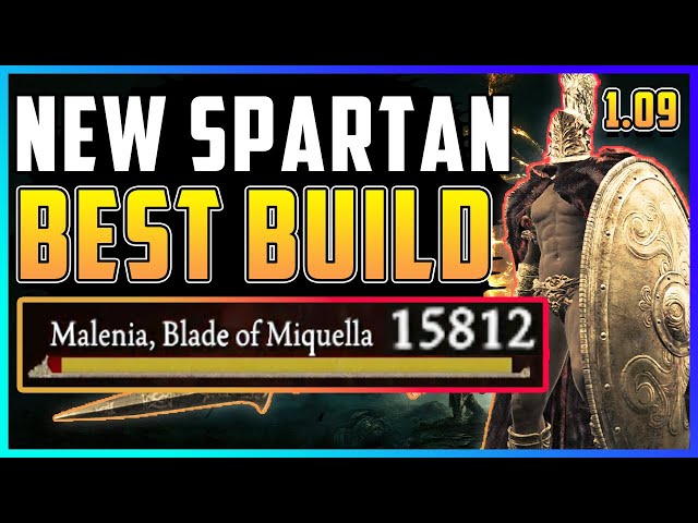 Elden Ring | Best Spartan Build New 1.09!!!