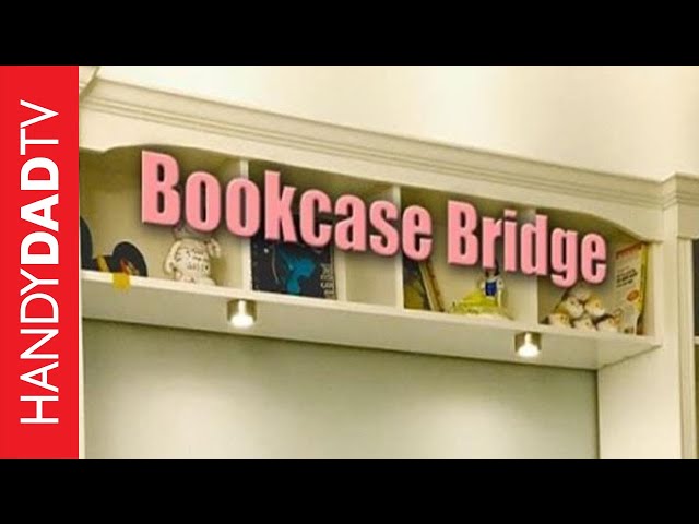 How to Build a Bookcase Bridge (IKEA Billy Hack)