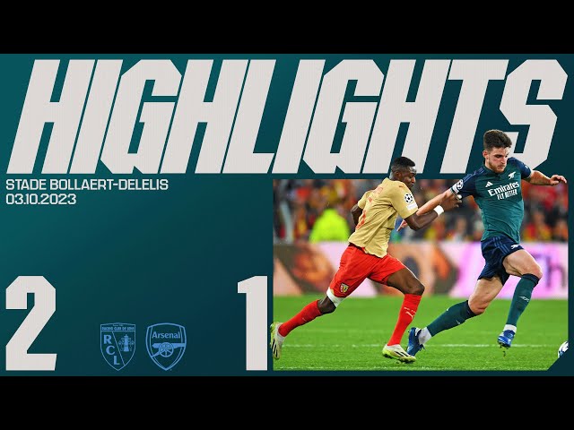 HIGHLIGHTS | Lens vs Arsenal (2-1) | UEFA Champions League