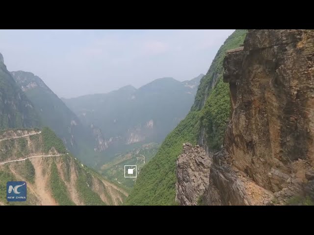 The man who built road on cliff | Stories shared by Xi Jinping