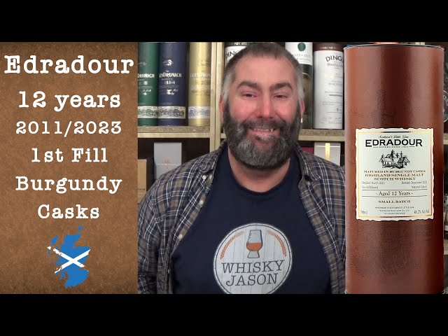Edradour 12 Jahre 2011/2023 1st Fill Burgundy Cask Single Malt Verkostung von WhiskyJason