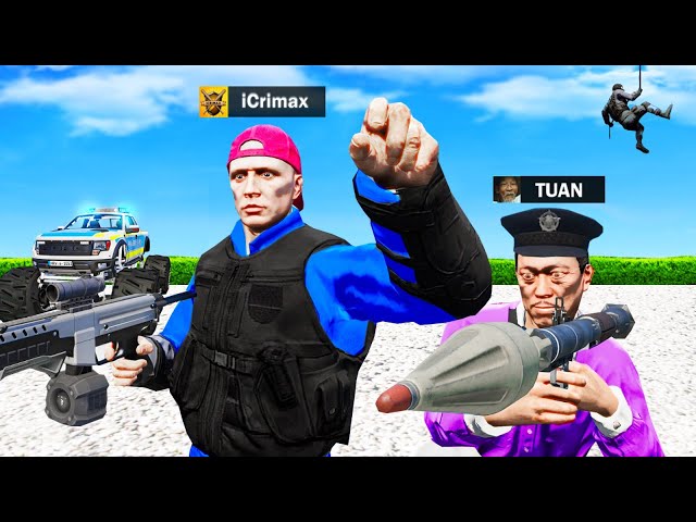 ICRIMAX & TUAN arbeiten als POLIZEI in GTA 5 RP!