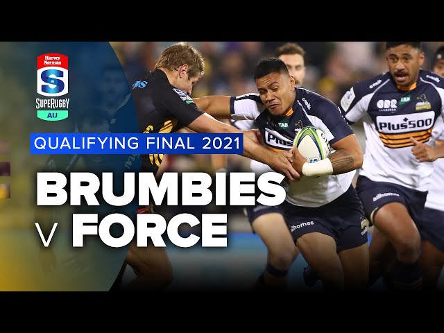 Super Rugby AU | Brumbies v Force - Qualifying Final Highlights