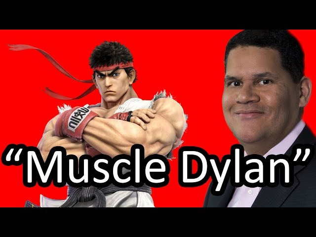 Reggie guesses the names of Smash Bros. characters