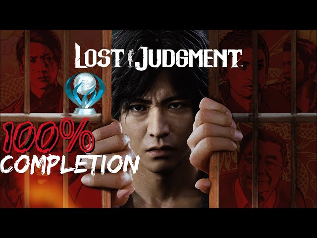Lost Judgment Platinum Experience | Lost Judgment 100% Completion Review