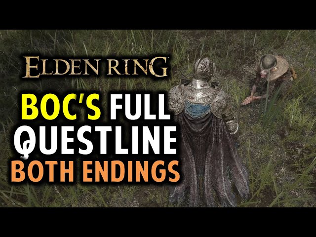 BOC the Seamster Full Questline Walkthrough: All Locations & Both Endings | Elden Ring