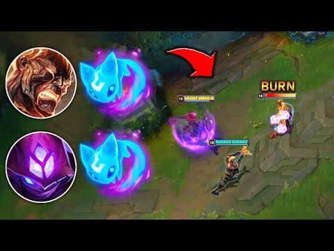 We played the ultimate BURN COMP in the bot lane and watched them die to our dots