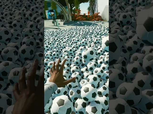 20,000 Soccer Balls vs #starfield