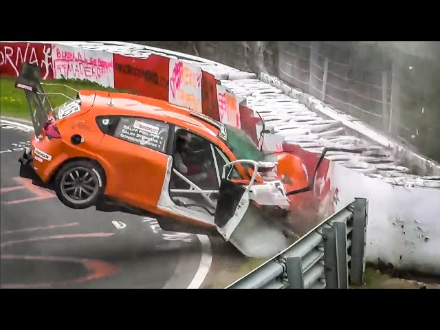 NÜRBURGRING MEGA CRASH COMPILATION - Nordschleife MEGA Crash & Fail Compilation Racing / NLS / 24h