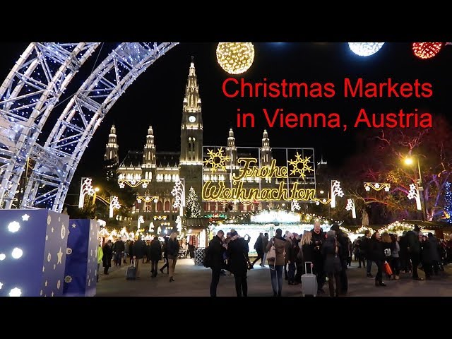 Christmas Markets in Vienna | Walking Through Two Vienna Christmas Markets