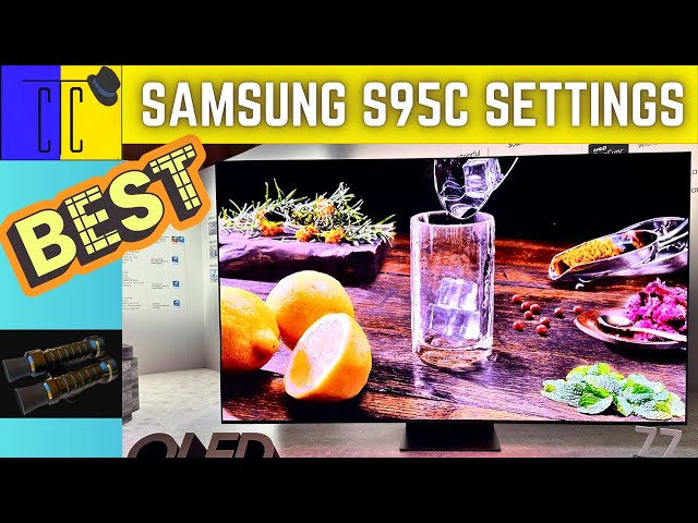 Samsung S95C QD OLED Complete Settings Guide | SDR | HDR | PC | Gaming