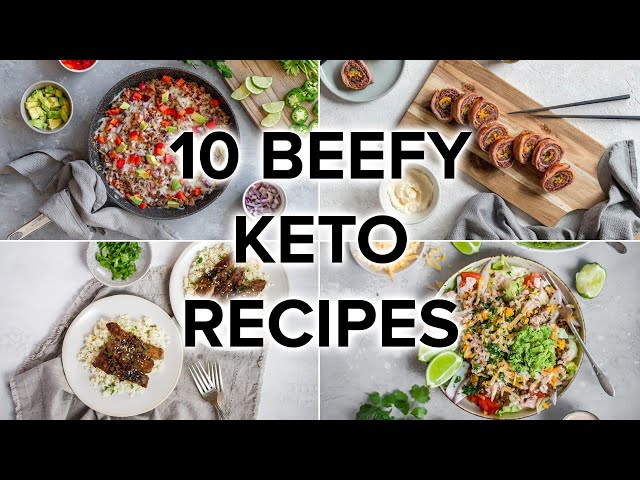 10 Beefy Keto Recipes [Low-Carb Meals Featuring Beef]