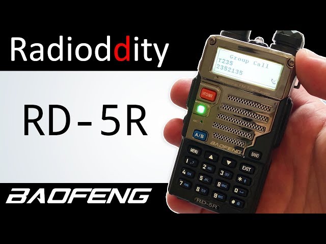 Radioddity Baofeng RD-5R Tier 2 DMR Handheld Radio