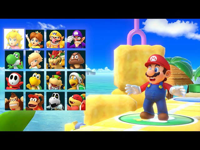 Super Mario Party - Mario vs Luigi vs Monty Mole vs Boo - Megafruit Paradise