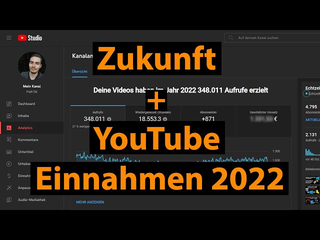 Zukunft des Kanals + Meine YouTube Einnahmen 2022 | PathTM
