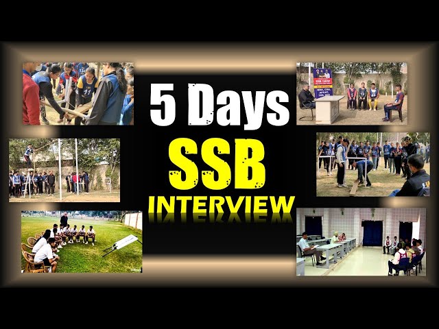 5 Days SSB Interview Process with Full Explanation (Complete SSB Interview Procedure)