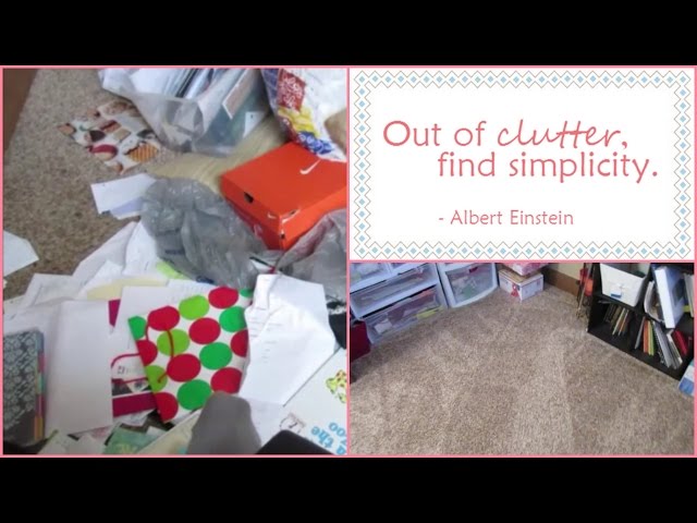 Decluttering Office & New Year's Challenge!
