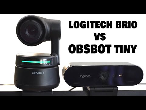 Logitech Brio vs Obsbot Tiny - In-depth review and comparison