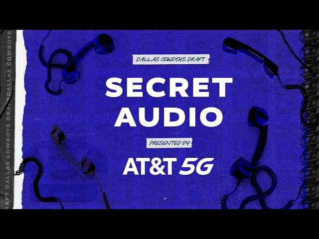 Secret Audio: Compilation | NFL Draft | Dallas Cowboys 2023
