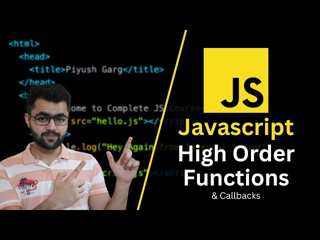 High Order Functions and Callbacks in Javascript