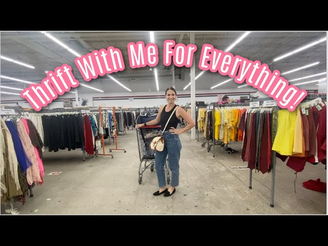 Thrift With Me & Try On Gems! Thrifting For Home Decor & Clothes Kind Of Not Really, But Fun Was Had