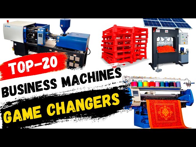 Business Machines that can make you money! Top 20 profitable business ideas 2024