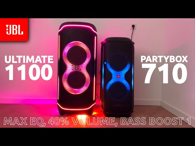 Ultimate vs 710 - Sound comparison MAX EQ 40% volume