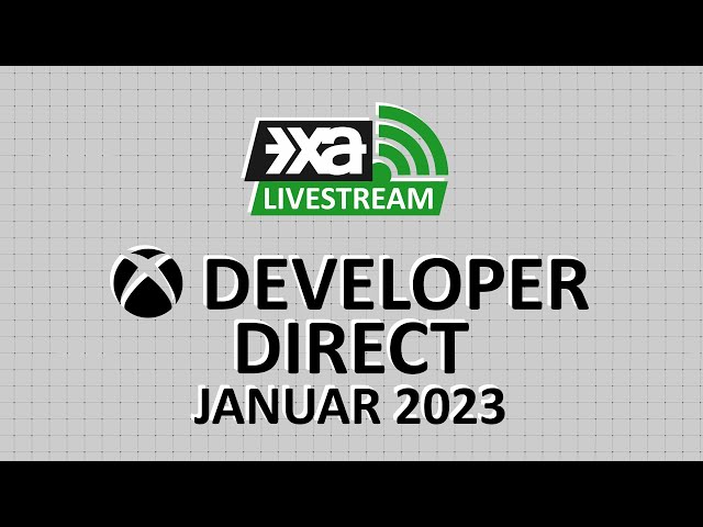 LIVE: Developer Direct Januar 2023 mit Marc