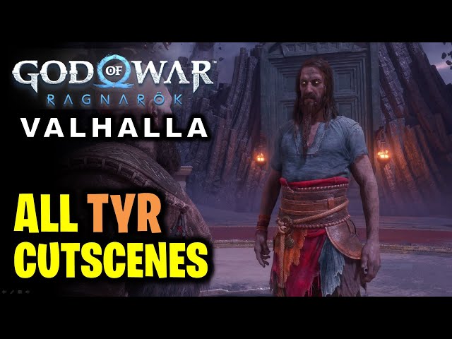 All Tyr Cutscenes in Valhalla | God of War Ragnarok (Valhalla DLC)