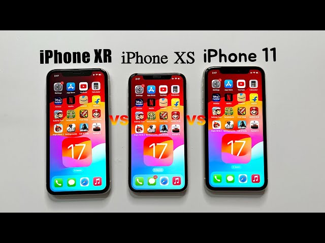 iOS 17 🔥- iPhone 11 vs XS vs XR Speed Test in 2023 | SURPRISING! (HINDI)