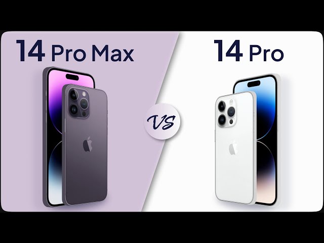 iPhone 14 Pro Max vs iPhone 14 Pro Comparison | Mobile Nerd